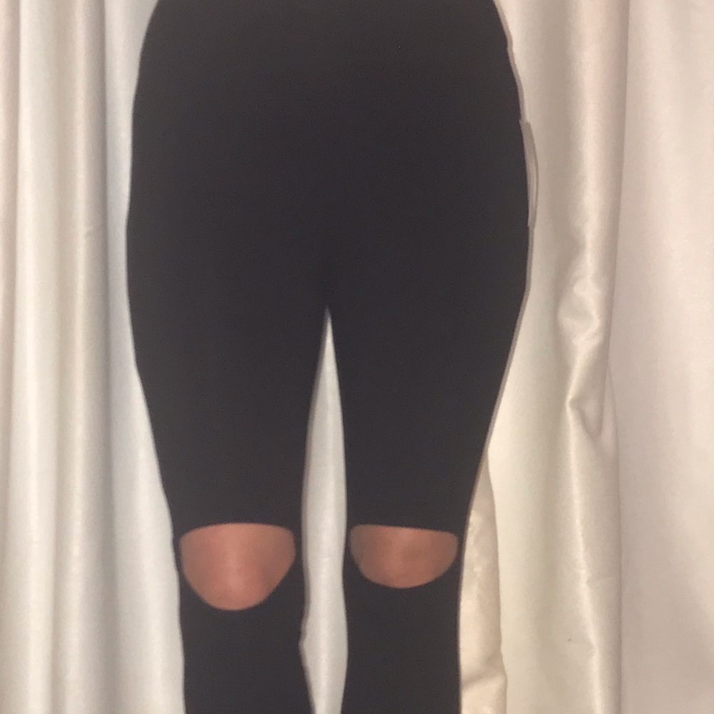 Black high waisted tights